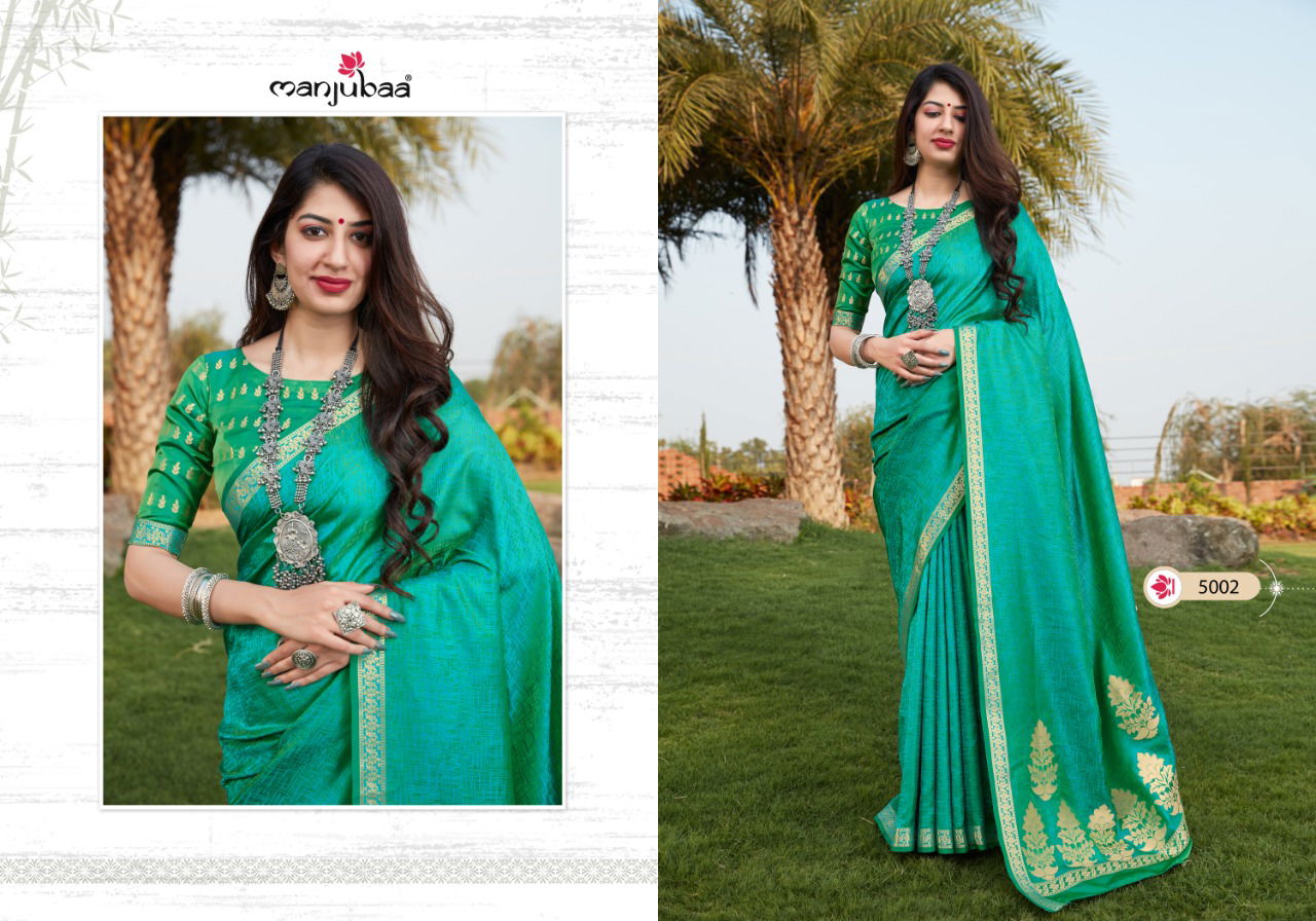Manjubaa Mahilam Silk Latest Fancy Festive Wear Designer 
 Banarsi Soft Silk Saree Collection